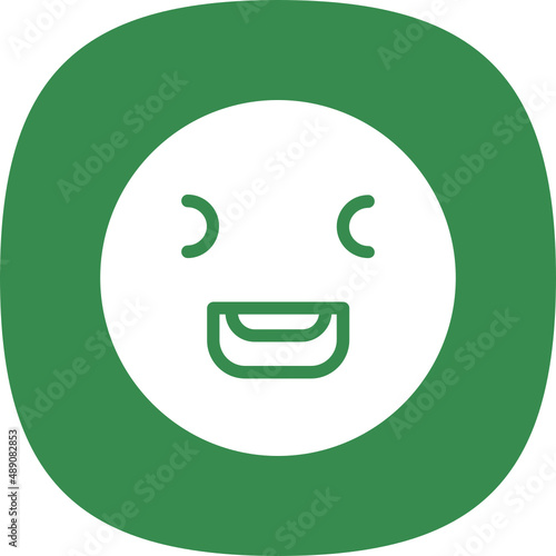 Laugh Squint Icon