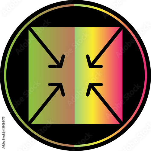 Compress Arrows Alt Icon
