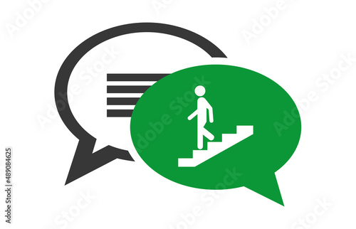 Logo escaliers.