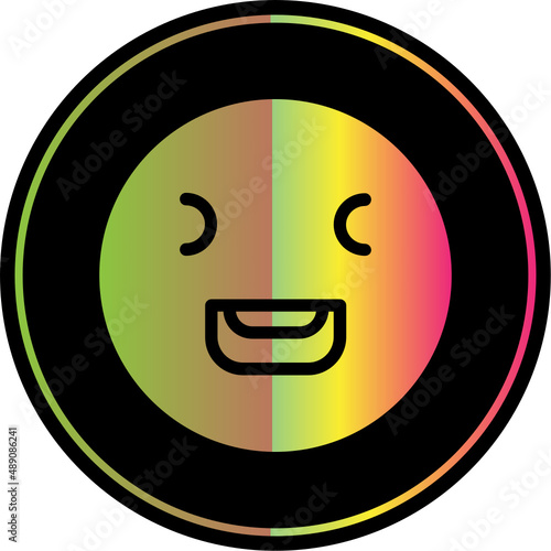 Laugh Squint Icon
