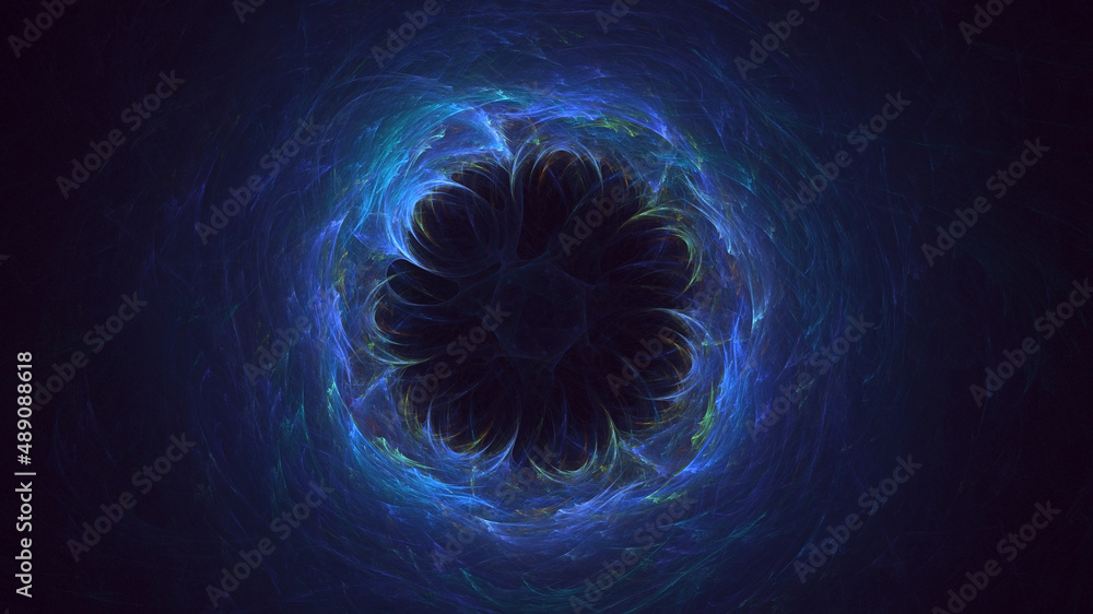 3D rendering abstract round light background 3D rendering abstract round light background