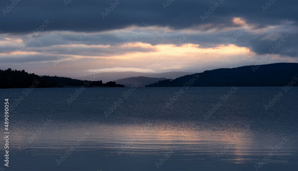 Loch Rannoch at Sunset