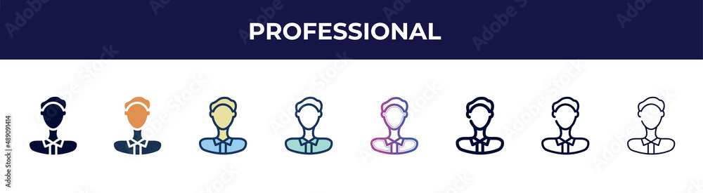 professional icon in 8 styles. line, filled, glyph, thin outline, colorful, stroke and gradient styles, professional vector sign. symbol, logo illustration. different style icons set. professional icon in 8 styles. line, filled, glyph, thin outline, colorful, stroke and gradient styles, professional vector sign. symbol, logo illustration. different style icons set.