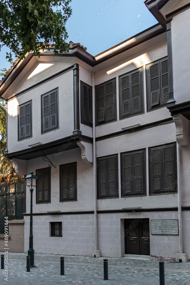 Mustafa Kemal Ataturk museum in city of Thessaloniki, Greece Mustafa Kemal Ataturk museum in city of Thessaloniki, Greece