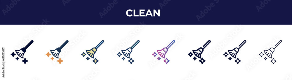 clean icon in 8 styles. line, filled, glyph, thin outline, colorful, stroke and gradient styles, clean vector sign. symbol, logo illustration. different style icons set. clean icon in 8 styles. line, filled, glyph, thin outline, colorful, stroke and gradient styles, clean vector sign. symbol, logo illustration. different style icons set.