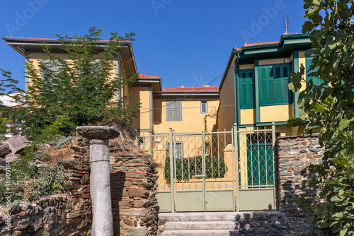 Ano Poli (Upper Town) in city of Thessaloniki, Greece photo