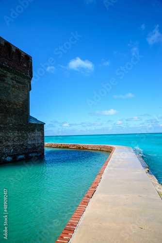 A closeup of Dry Tortugas National Park photo