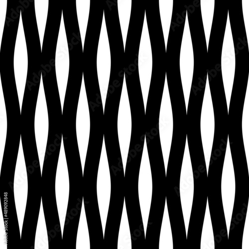 Seamless surface pattern design. Geometric ornament. Oriental traditional ornamentation. Repeated shapes. Geometrical wallpaper. Grid motif. Digital paper, textile print. Vector art.