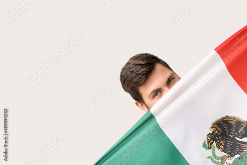 Handsome man with Mexican f...