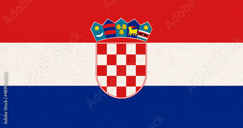 Fotografie Flag of Croatia
