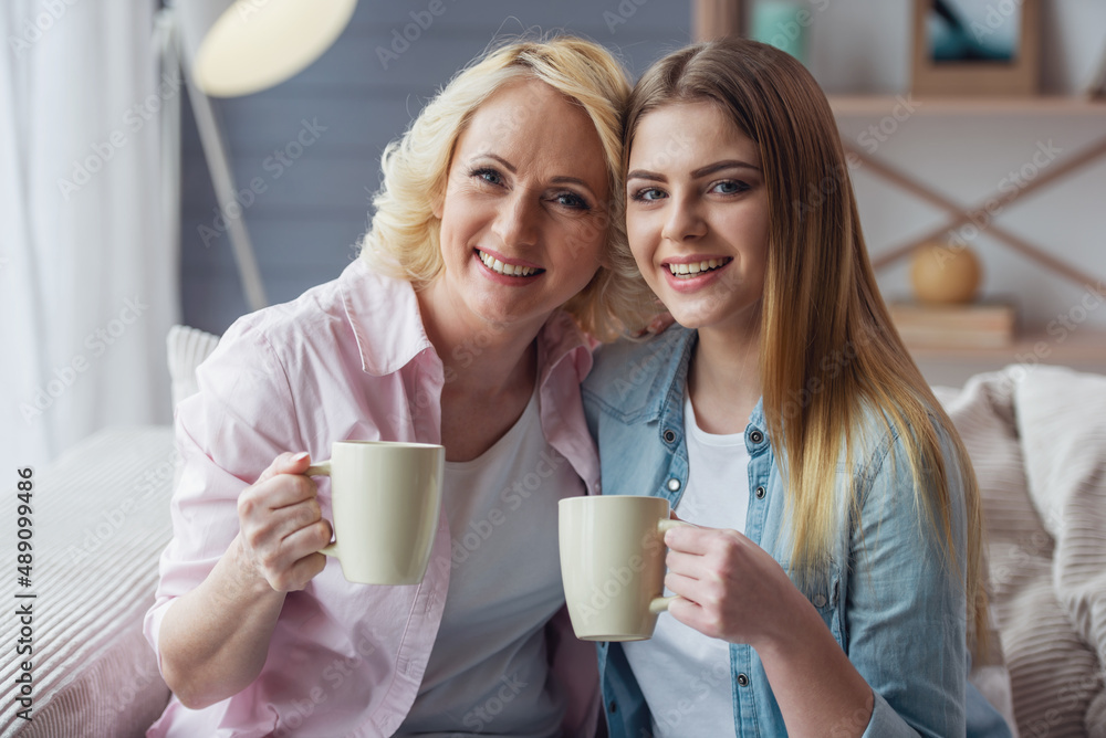 Mother and daughter Mother and daughter