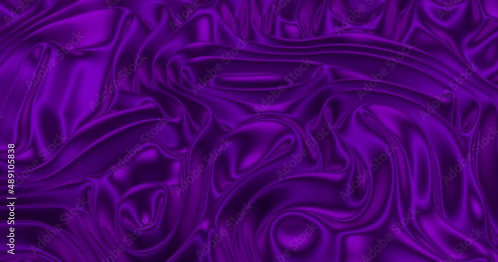 Violet wavy liquid backdrop. Seamless loop. 3D animation. Trendy colored smooth texture. Ideal for use as a cool background for titles, videos, animations, presentations, commercials Violet wavy liquid backdrop. Seamless loop. 3D animation. Trendy colored smooth texture. Ideal for use as a cool background for titles, videos, animations, presentations, commercials