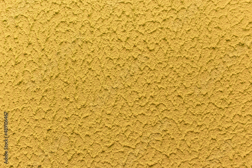 Yellow Plaster Wall Texture Design Rough Pattern Abstract Stucco Background