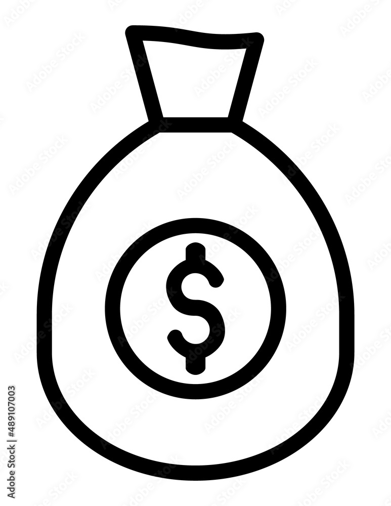 Money Flat Icon Isolated On White Background Money Flat Icon Isolated On White Background