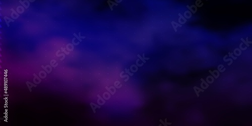 Dark Pink, Blue vector backdrop with rectangles.