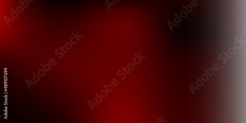 Dark red vector gradient blur template.