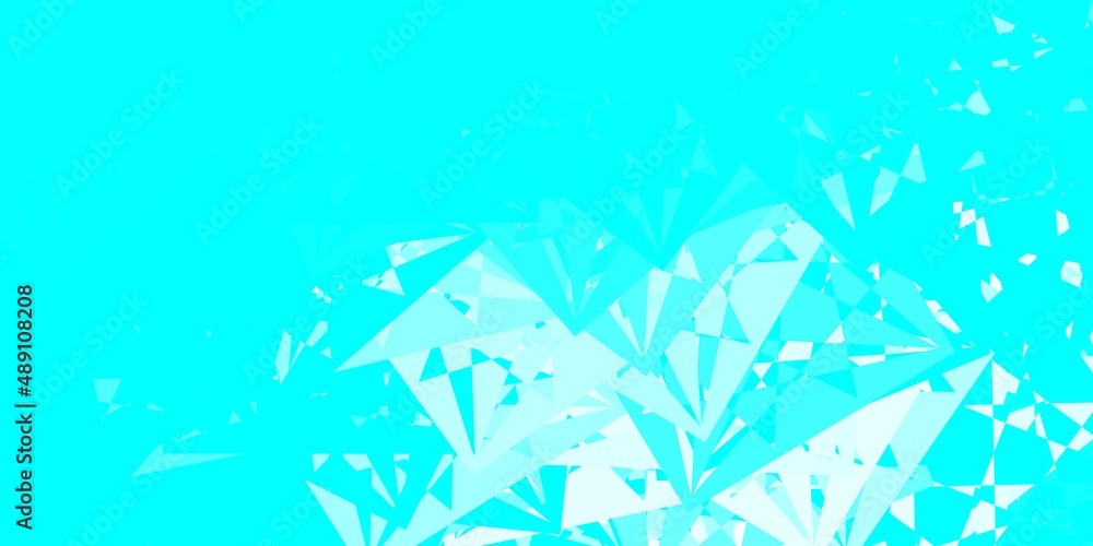 Light Green vector background with triangles. Light Green vector background with triangles.