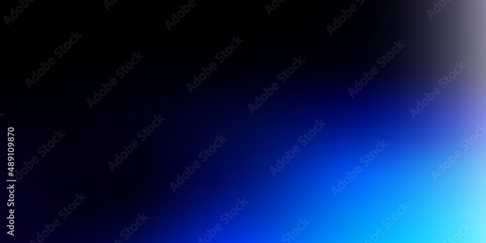 Dark blue vector blurred texture.
