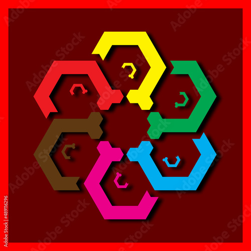 simple logo for commercials or brand or product