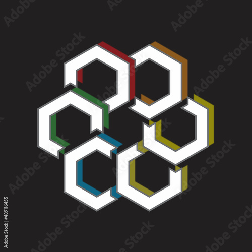 simple logo for commercials or brand or product