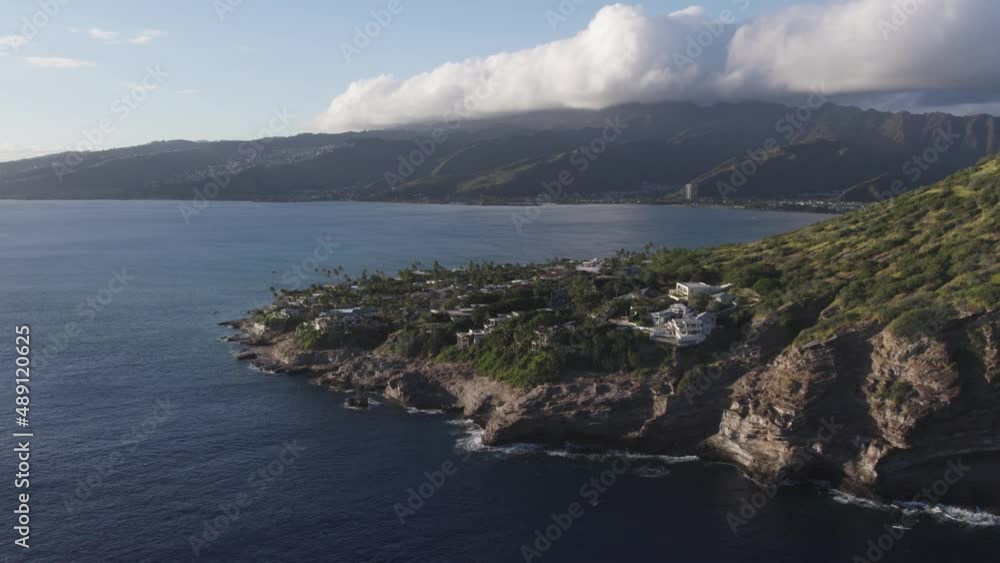 Beautiful Coastal Portlock Neighborhood on Oahu, Hawaii Beautiful Coastal Portlock Neighborhood on Oahu, Hawaii