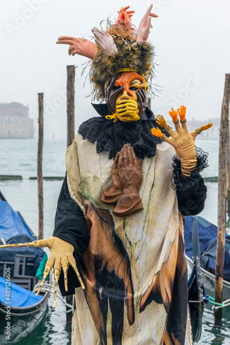 Costumes du carnaval de Venise en Italie 2022