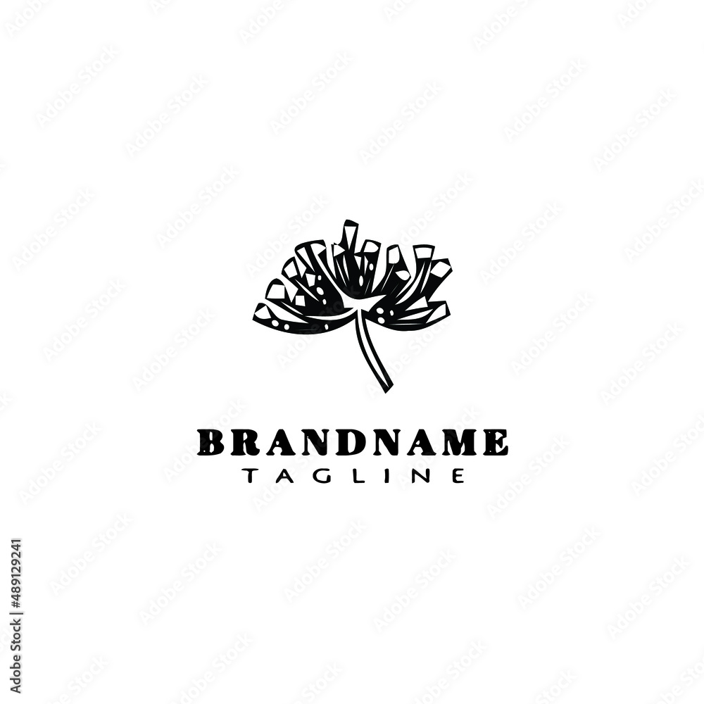 flower logo cartoon icon design template black isolated vector unique flower logo cartoon icon design template black isolated vector unique