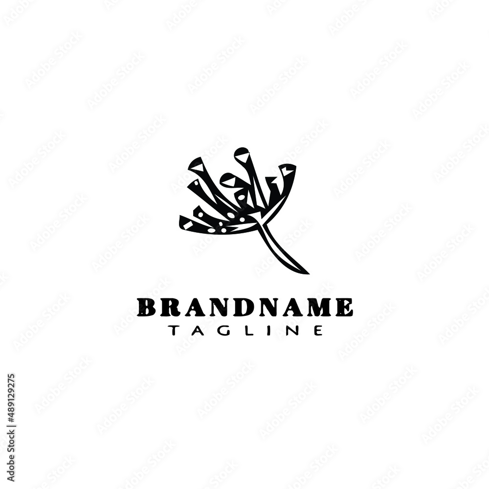 flower logo cartoon icon design template black isolated vector illustration flower logo cartoon icon design template black isolated vector illustration