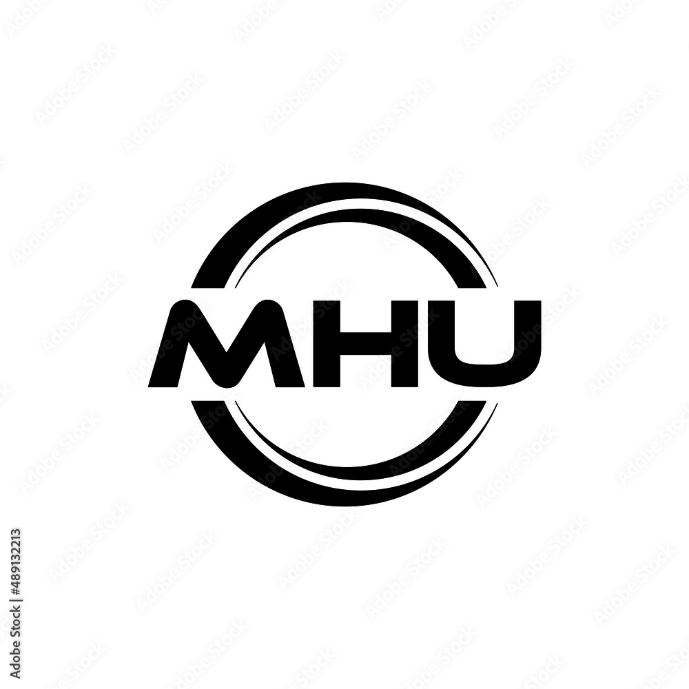 MHU letter logo design with white background in illustrator, vector logo modern alphabet font overlap style. calligraphy designs for logo, Poster, Invitation, etc. MHU letter logo design with white background in illustrator, vector logo modern alphabet font overlap style. calligraphy designs for logo, Poster, Invitation, etc.