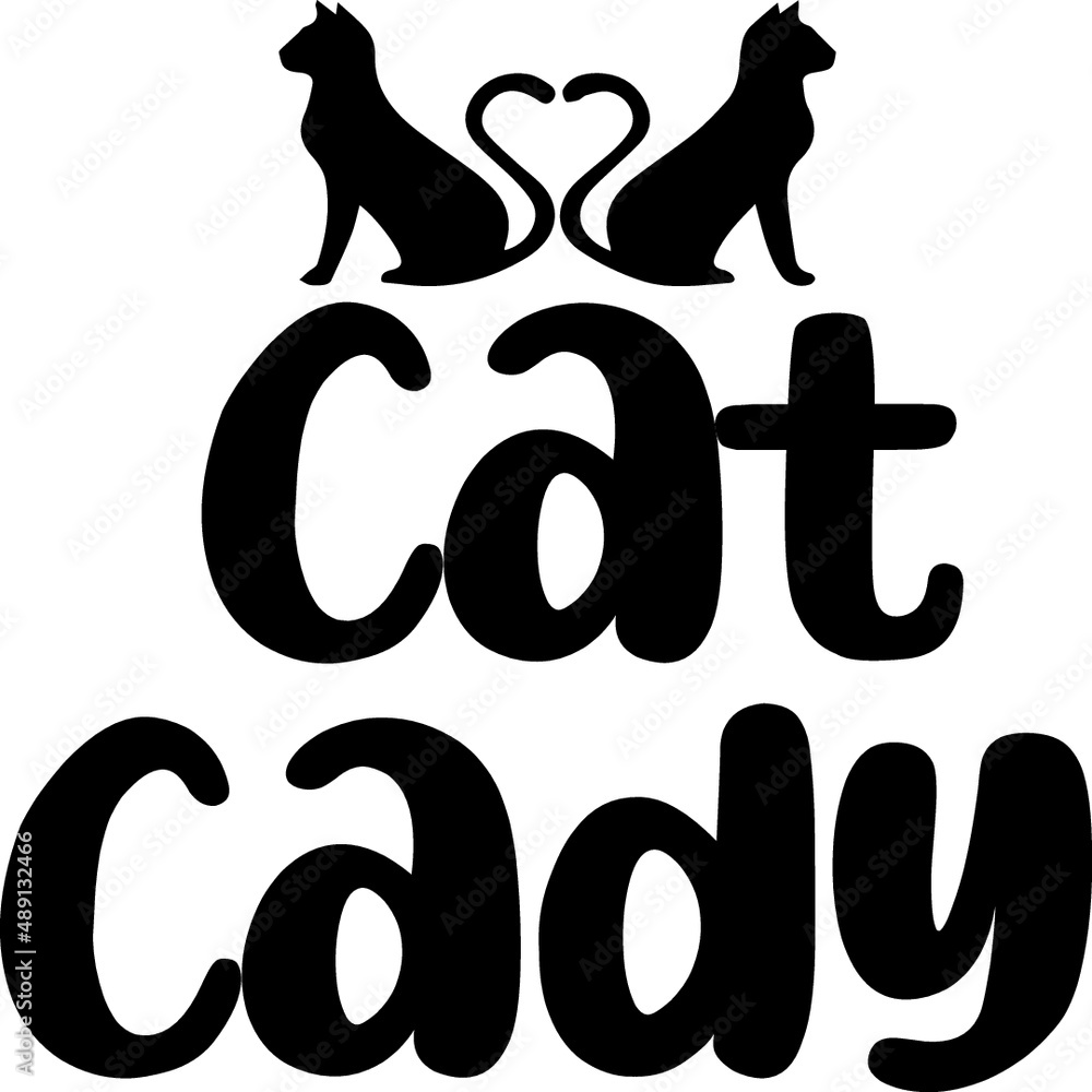 Cat T-shirt and SVG Design Cat T-shirt and SVG Design