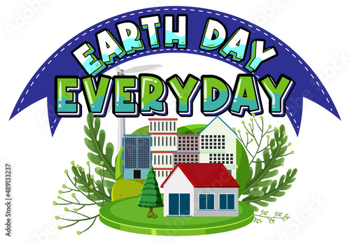 Earth Day Everyday Poster Design