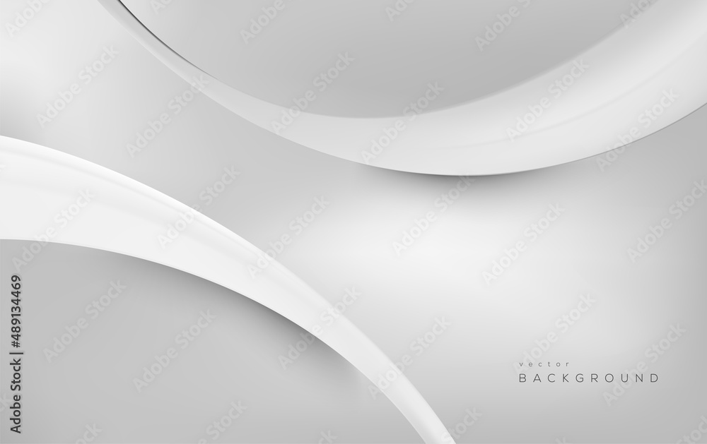Abstract gray and white background design vector