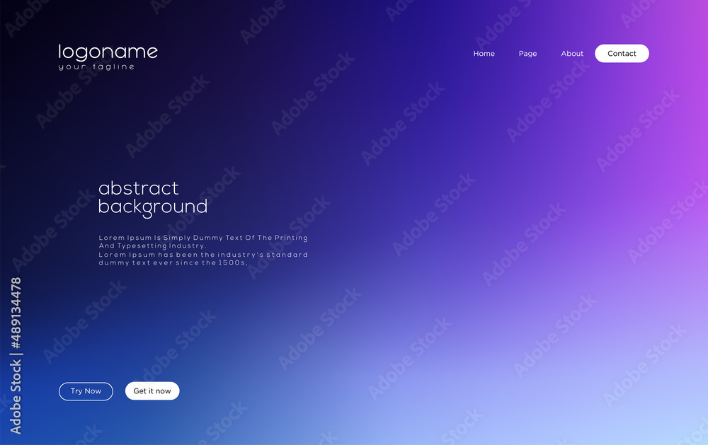 Modern design and abstract Colorful Minimal Background of Website or mobile app landing page template Modern design and abstract Colorful Minimal Background of Website or mobile app landing page template