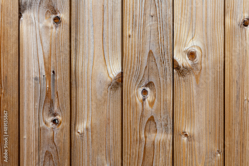 Brown Wood Wall Wooden Fence Abstract Background Texture © Ulf Thürmann