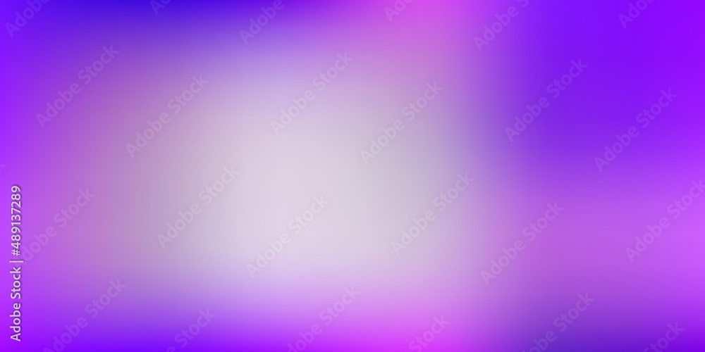 Fototapeta premium Light Purple vector abstract blur backdrop.
