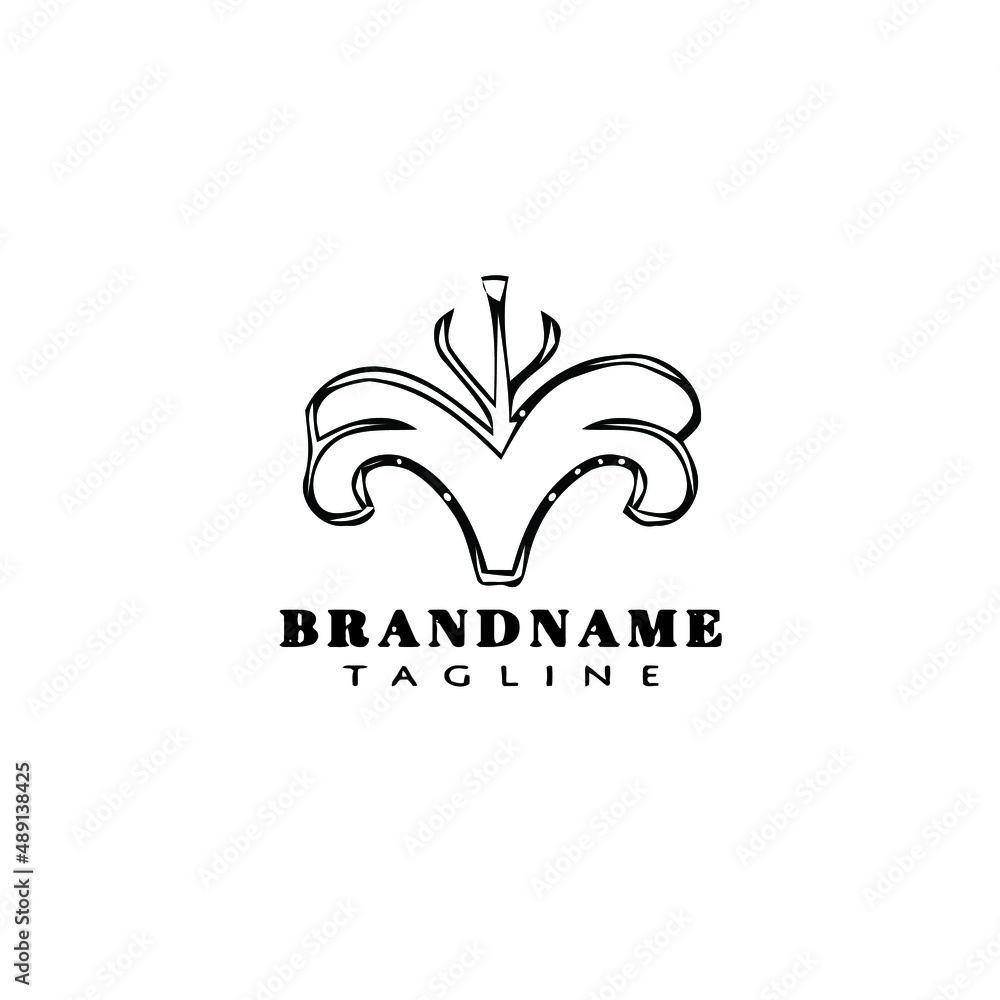 flower logo cartoon icon design template black isolated vector illustration flower logo cartoon icon design template black isolated vector illustration