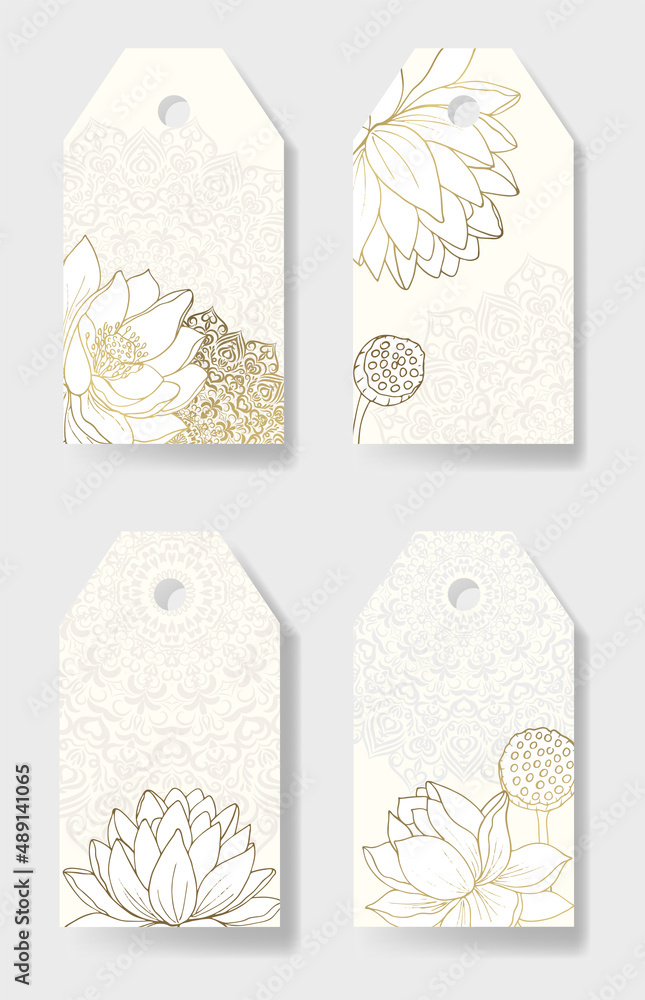 Premium Vector Shape Design For Thank You Tags Wedding Tags