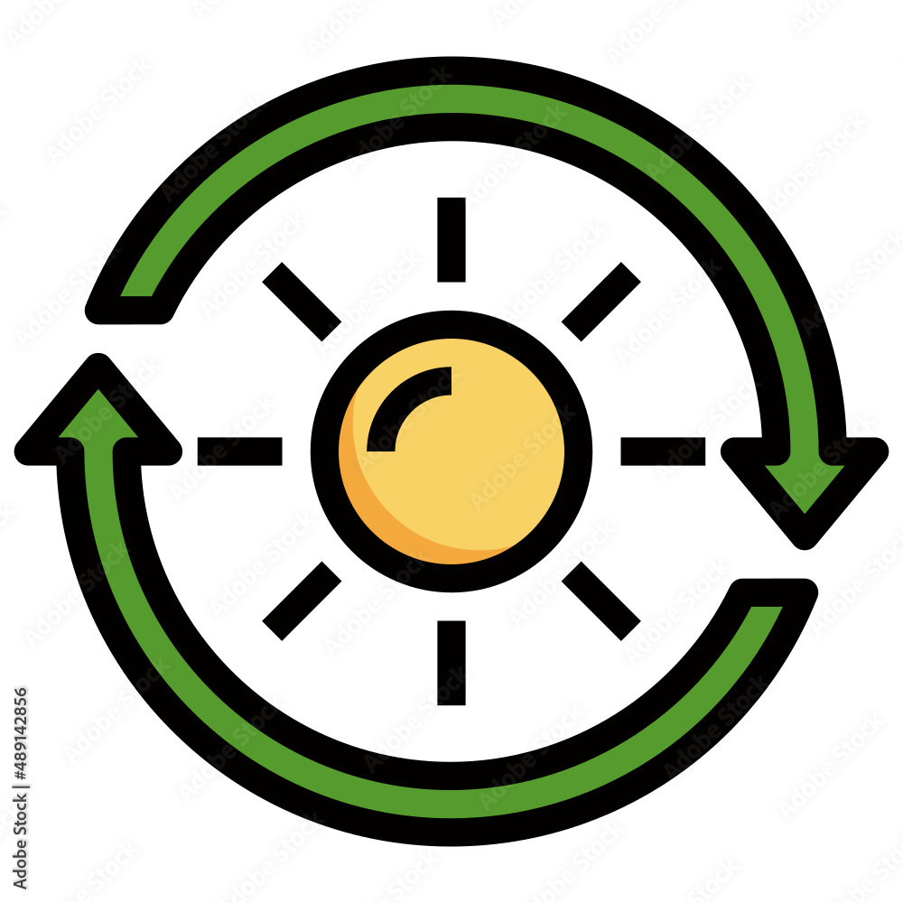 SOLAR ENERGY filled outline icon,linear,outline,graphic,illustration SOLAR ENERGY filled outline icon,linear,outline,graphic,illustration