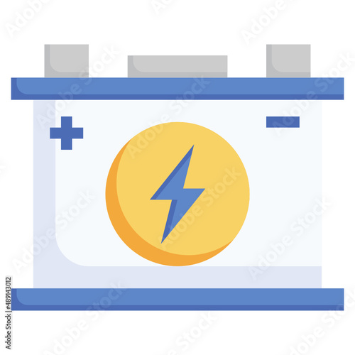 BATTERY flat icon,linear,outline,graphic,illustration