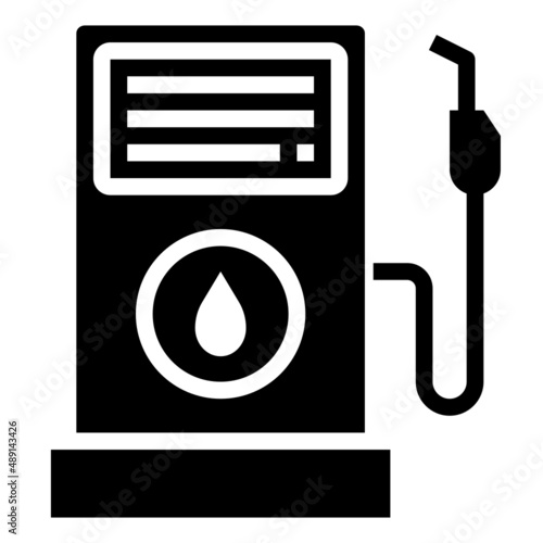 GASOLINE glyph icon,linear,outline,graphic,illustration
