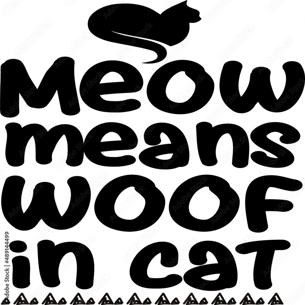 Cat T-shirt and SVG Design Cat T-shirt and SVG Design