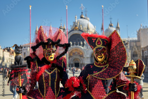 venetian carnival mask in Venice 2022