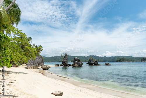 Views, Beaches and Landscapes of Dinagat Islands and Southern Leyte, Pintuyan, The Philippines.