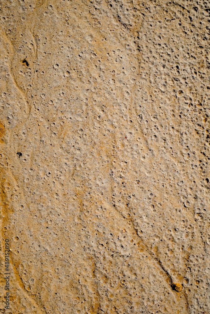 Naklejka premium Abstract color sand texture at kaolin mine