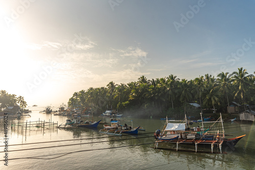 View and landscape of Mindanao Region  The Philippines  Lanuza area and Cortez.