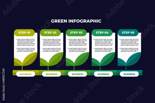 Nature Earth Ecology Business Infographic