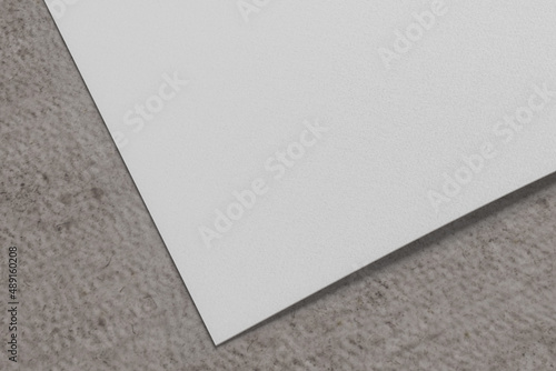 Blank Paper Mockup