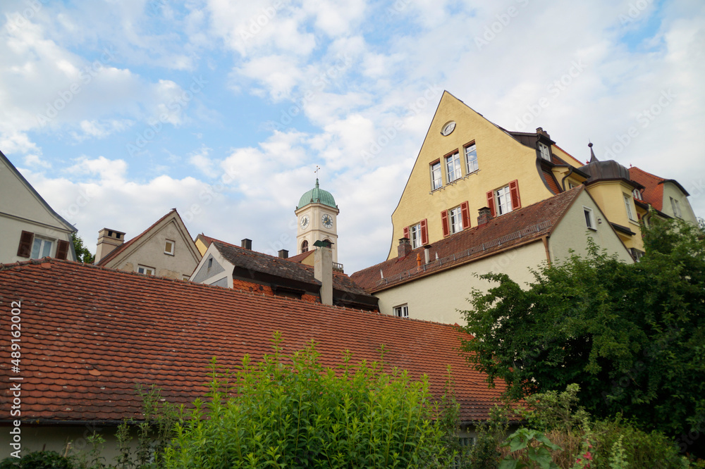 Beautiful old historic buildings in Regensburg, Bavaria, Germany Beautiful old historic buildings in Regensburg, Bavaria, Germany