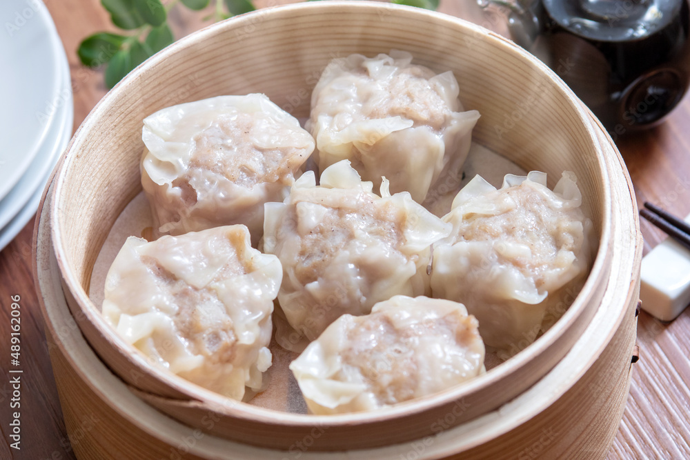 焼売のせいろ蒸し 焼売のせいろ蒸し