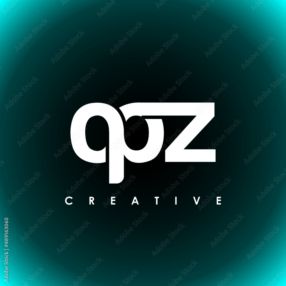 OPZ Letter Initial Logo Design Template Vector Illustration OPZ Letter Initial Logo Design Template Vector Illustration